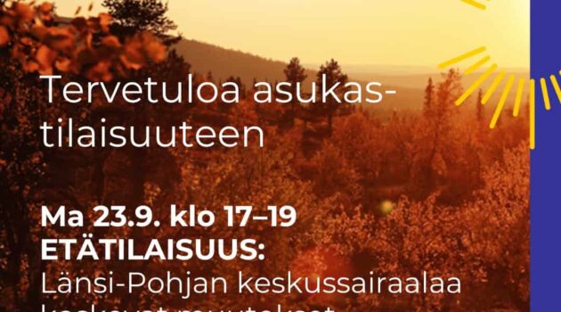 KUTSU Länsi-Pohja ETÄ maisema