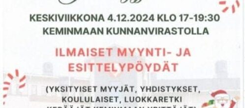 Joulutapahtuma 4.12.2024